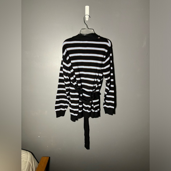 Anthropologie People Tree Lottie Wrap Cardigan Womens Size Medium - Picture 3 of 4